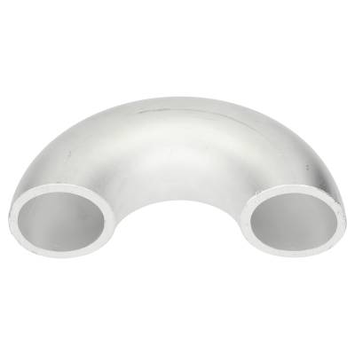 180° Alu Rohrbogen 100 x 3 mm,  r=133,5 mm ± 3,0 mm, BA3, ähnl. DIN 2605 , aus EN AW-6060,  AlMgSi0,5, mit glatten Enden - 0