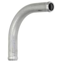 90° Alu Rohrbogen 16 x 1,5 mm, r=50 mm, ähnl. BA2, ähnl. DIN 2605 ,aus EN AW-6060,  AlMgSi0,5, mit glatten Enden, mit Sicken